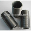 connecter pipe fitting carbon steel female threaded coupling